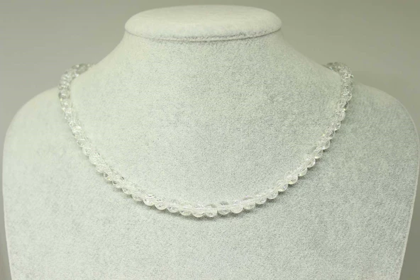 Necef Taşı Kolye 6mm (Klipsli)