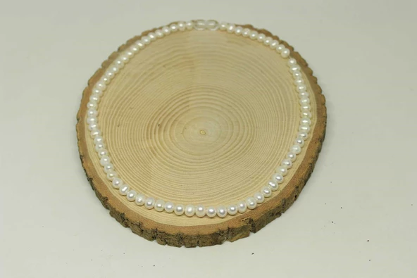 İnci Royal Kolye 6mm (Klipsli) - Resim 4