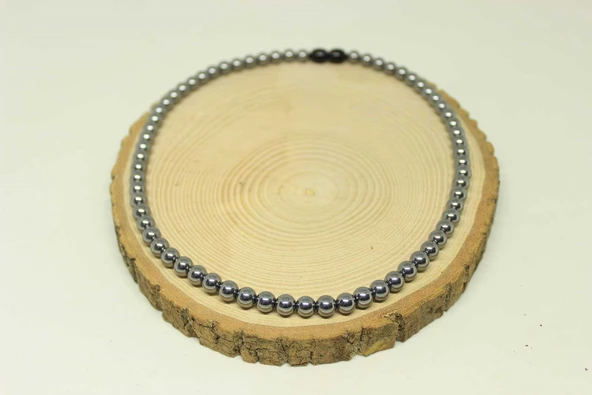 Terahertz Taşı Kolye 6mm (klipsli) - 3