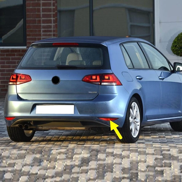VW Golf 7 2013-2017 Arka Tampon Sağ Alt Köşe Reflektörü 5G0945106