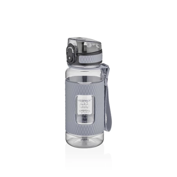 Vagonlife Uzspace 5043 400ml Light Grey Tritan Matara