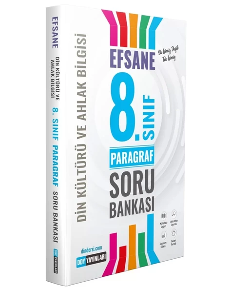 LGS Din Kültürü ve Ahlak Bilgisi Efsane Paragraf Soru Bankası 8. Sınıf