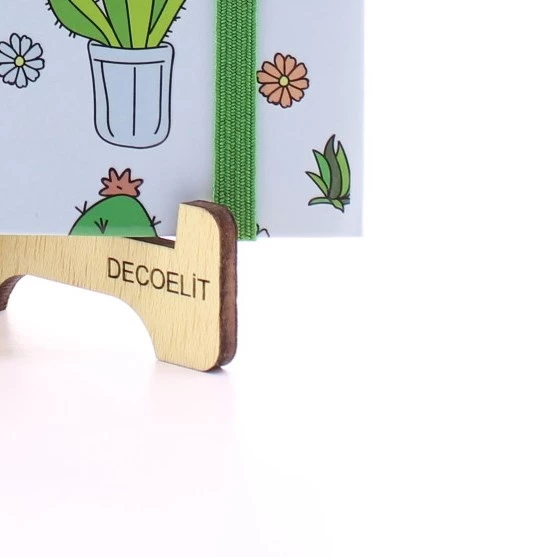Lastikli Noktalı Sert Kapak Kaktüs Defter - 2