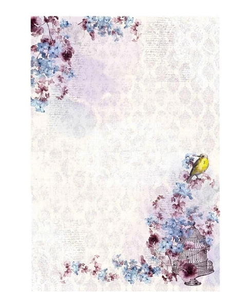 Brillant Latex Kaymaz Taban Halı-FLOWER HL11112.101-(150x230)