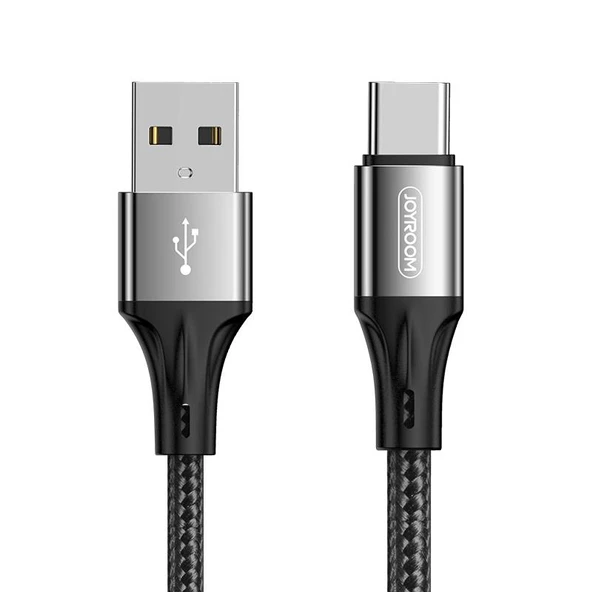 Joyroom S-1030t USB to Type-C Metal Kopmaz Hızlı Şarj Kablosu 3A ürün görseli