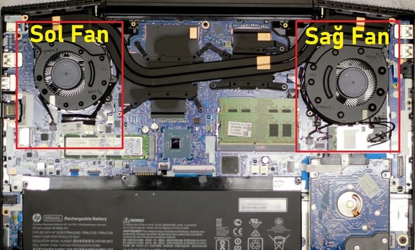 Hp Pavilion Gaming 15-cx0039nt Fan V1 (Sağ Fan)