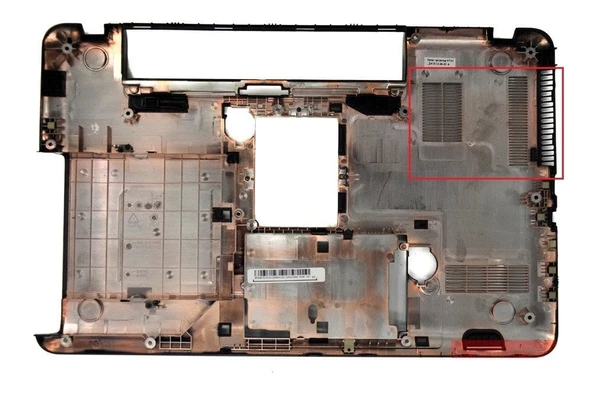 Toshiba Satellite C855-2CF Alt Kasa Siyah V3