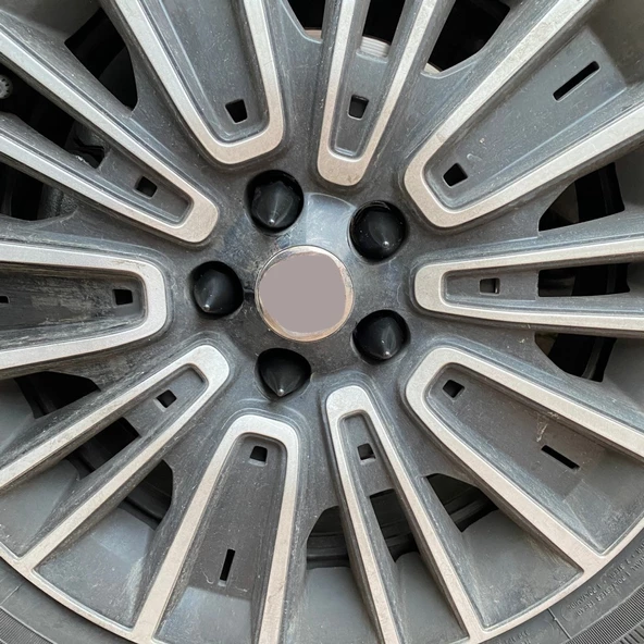 Sivri Mermi Bijon Kapağı Sökme Aparatlı 20 li Set 17 mm-19 mm SİYAH - 3