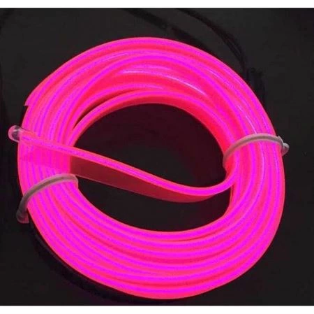 Araç Araba İçi Torpido Ledi Renkli İp Neon İp Led 2 Metre - 12