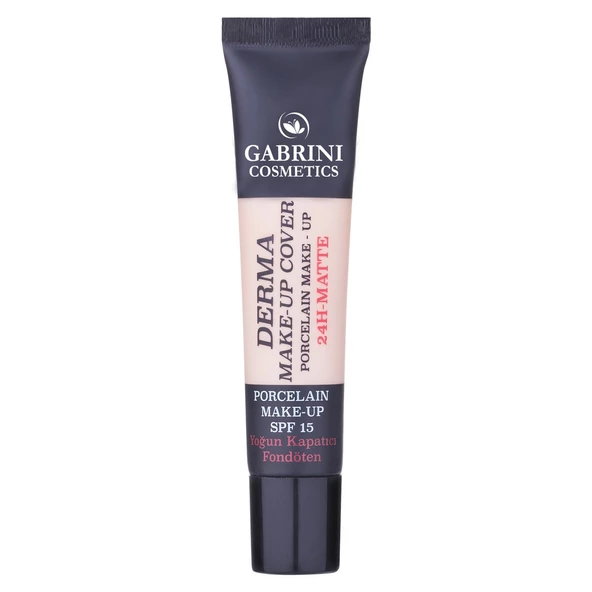 Gabrini Derma Make-up Cover Fondöten 40 ml seçiniz