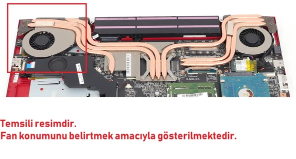MSI GV72VR Fan SOL