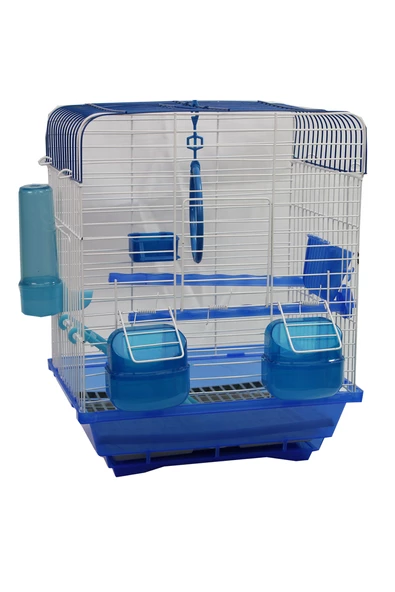 Muhabbet Kuşu Kafesi Çift Kapılı Kafes Kanarya Kafesi Hint Bülbül Kafesi Kuş kafesi w5 - 6