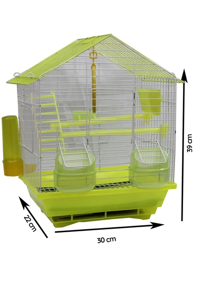 Muhabbet Kuşu Kafesi Çift Kapılı Kafes Kanarya Kafesi Hint Bülbül Kafesi Kuş kafesi ty3
