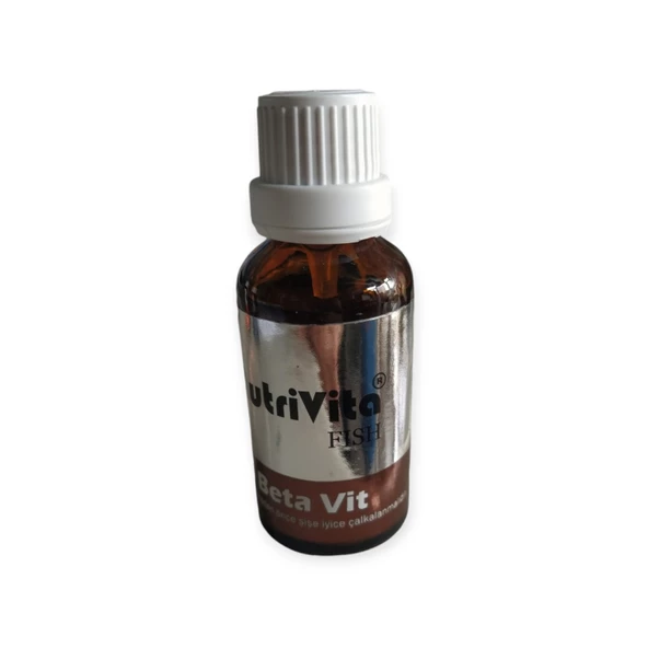 Nutrivita Beta (Betta) Balık Vitamini 30 ml