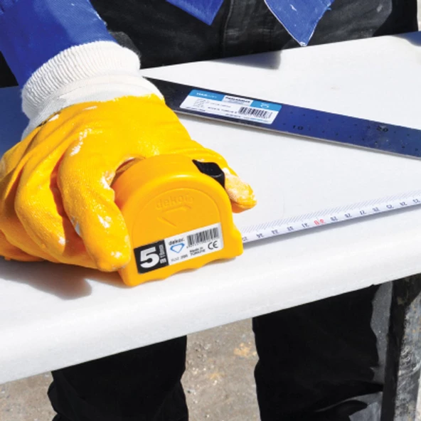 Dekor 295 Şerit Metre Uzunluk Ölçme 5 m x 19 mm - 2
