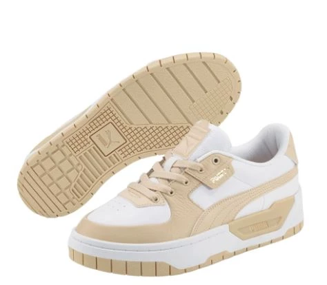 PUMA Cali Dream Leather KADIN SPOR AYAKKABI 38315706 BEYAZ (B-23) - 3