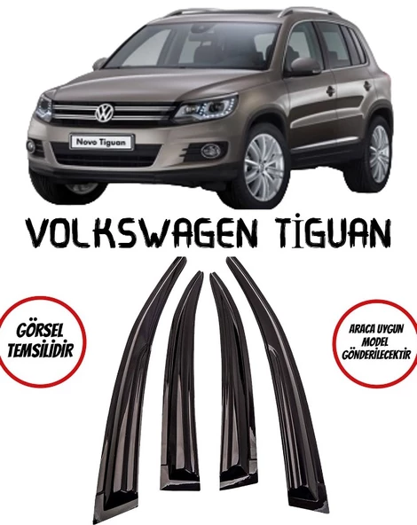 Volkswagen Tiguan Cam Rüzgarlığı 4lü