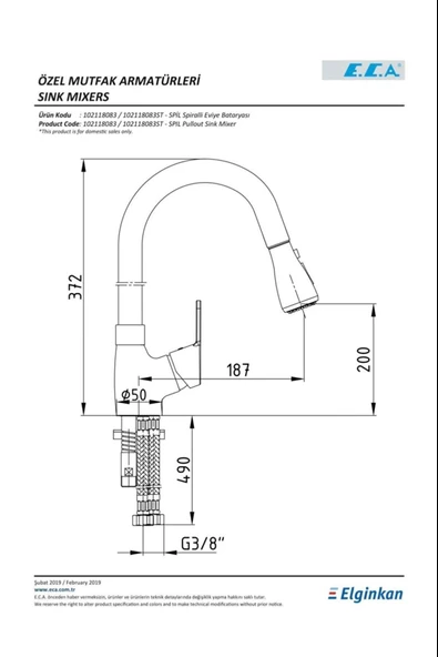 Eca Spylos Spiralli Eviye Bataryası 102118142 - 2