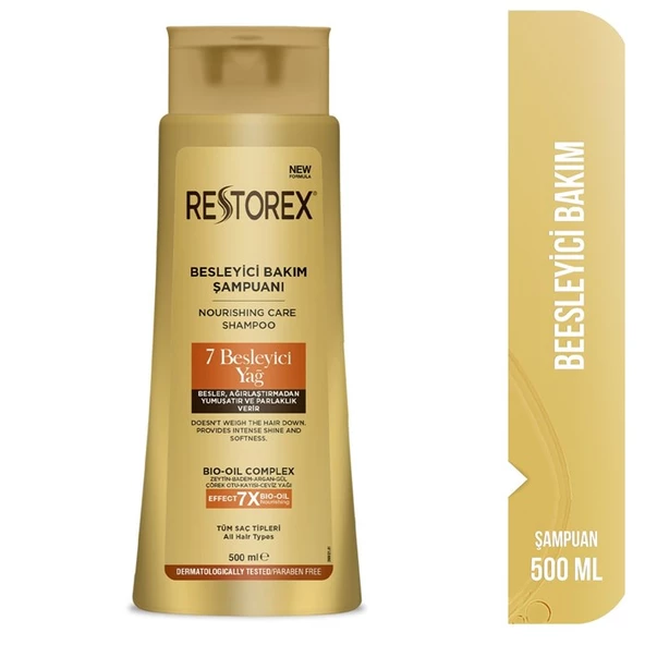 Restorex 7 Şampuan Besleyici Yağ Bakım Etkili 500 ml