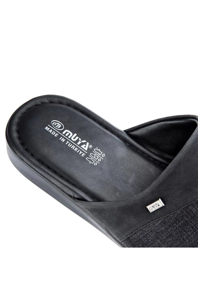 Muya Ray Anatomik Taban Erkek Ev Terliği - 5