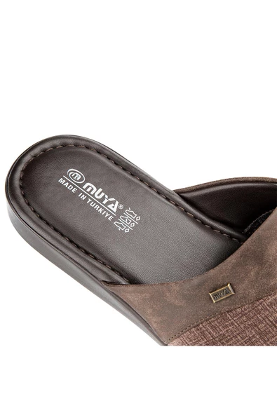 Muya Ray Anatomik Taban Erkek Ev Terliği - 6