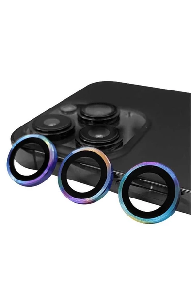 Apple iPhone 14 Pro Max CL-07 Kamera Temperli Cam Lens Koruyucu - 10