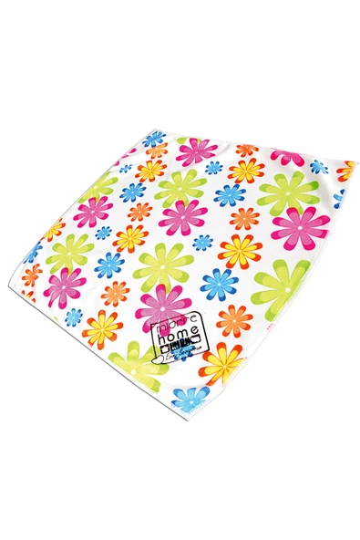 Miorre Mikrofiber Nanosilver Çiçek Desenli Mutfak Temizlik Bezi - 5