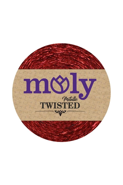 Moly Twisted Metalik Kağıt İp Hasır Çanta Runner Şapka Amerikan Servis 250gr - 7
