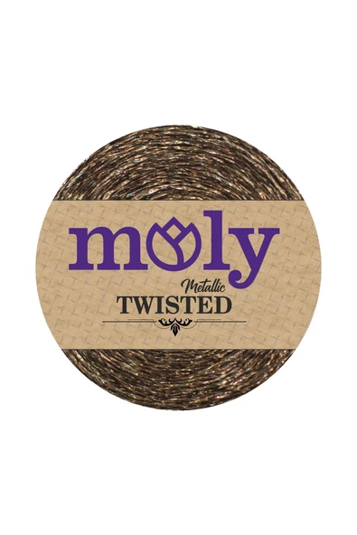 Moly Twisted Metalik Kağıt İp Hasır Çanta Runner Şapka Amerikan Servis 250gr - 5