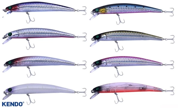 Kendo Zero Arise Minnow 9cm 5.7g Suni Yem Floating Maket Balık - 4