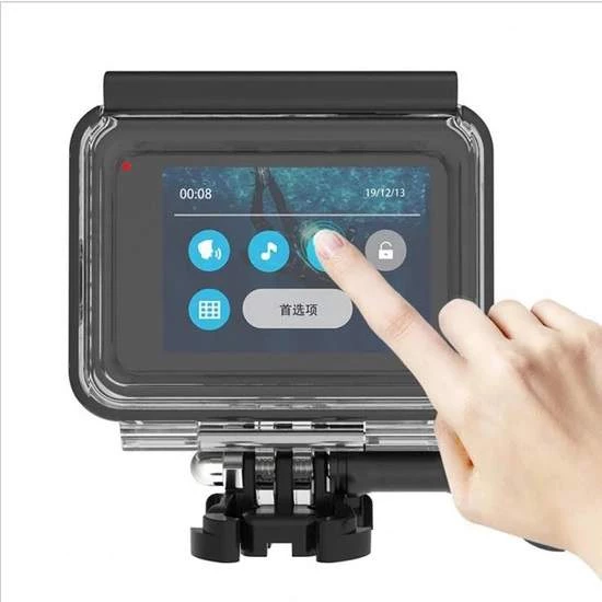 Gopro Hero 8 Black Su Geçirmez Koruma Kabı Housing - 4