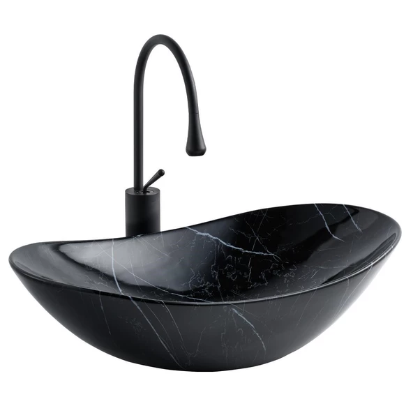 E-2113M5 Tezgah Üstü Porselen Lavabo E-2113M5 - 1