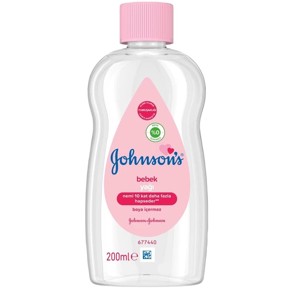 Johnsons Baby Bebek Yağı 200 ml