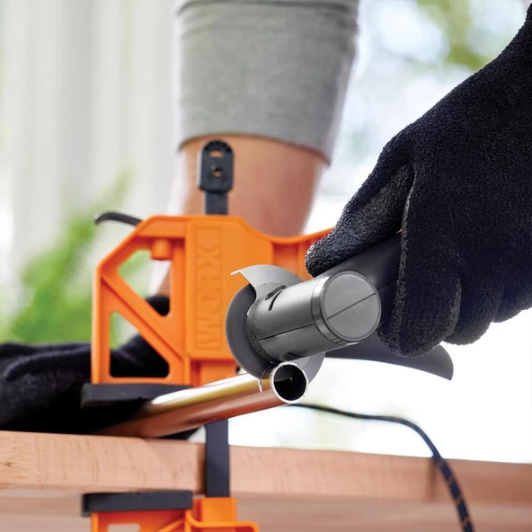 Worx Wx990 Makerx 20Volt 2.0Ah. Kömürsüz Profesyonel Kalem Tipi Devir Ayarlı Gravür + 50Mm Açılı Avuç Taşlama Kombo Set + 39 Parça Aksesuar - 8