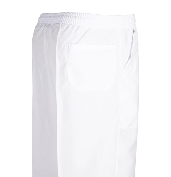 Lastikli Pantolon Beyaz - Resim 3