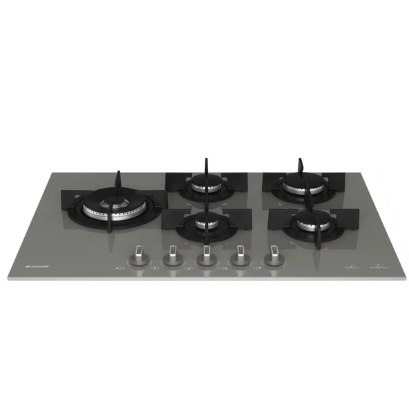 Arçelik Ocd T 752-1 Dwkg Wok Gözlü Gri Cam Ankastre Ocak - 2