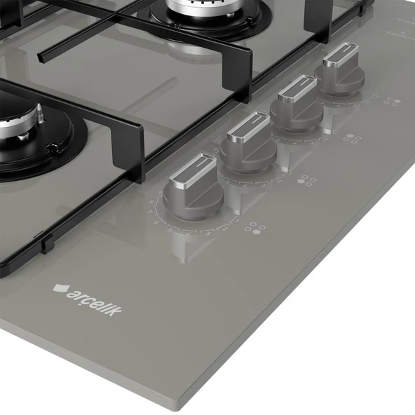 Arçelik OCD D 651-1 EKG Gri Cam Ankastre Ocak - 3