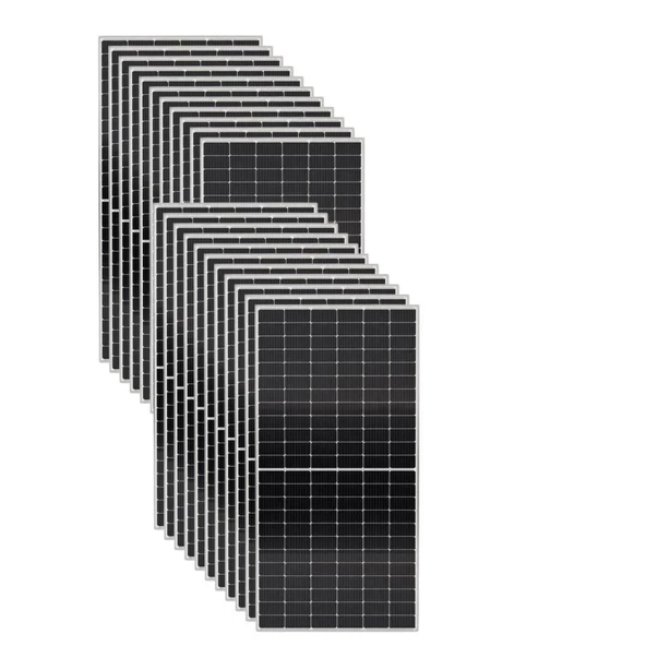 Güneş Enerjisi Solar Paketi 11kva İnverter 550 watt Güneş Paneli 48V 100 Amper Lityum Akü - 5