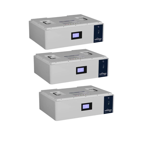 Güneş Enerjisi Solar Paketi 11kva İnverter 550 watt Güneş Paneli 48V 100 Amper Lityum Akü - 7