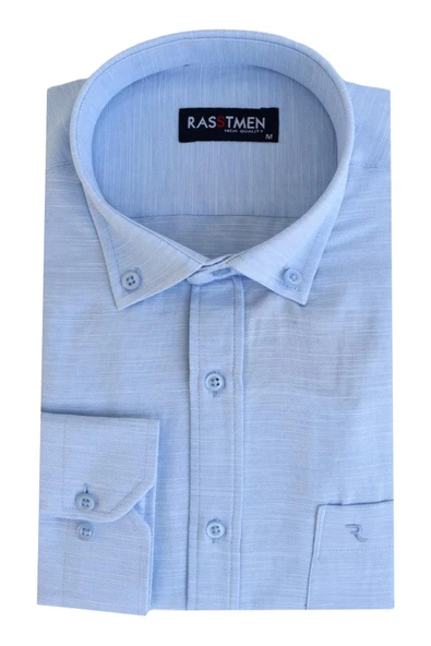 Erkek Kılasik Uzun Kol Gömlek BGL-ST02201 - Resim 6