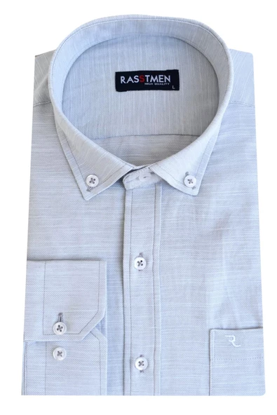 Erkek Kılasik Uzun Kol Gömlek BGL-ST02201 - Resim 2