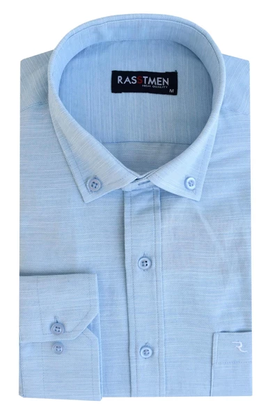 Erkek Kılasik Uzun Kol Gömlek BGL-ST02201 - Resim 8