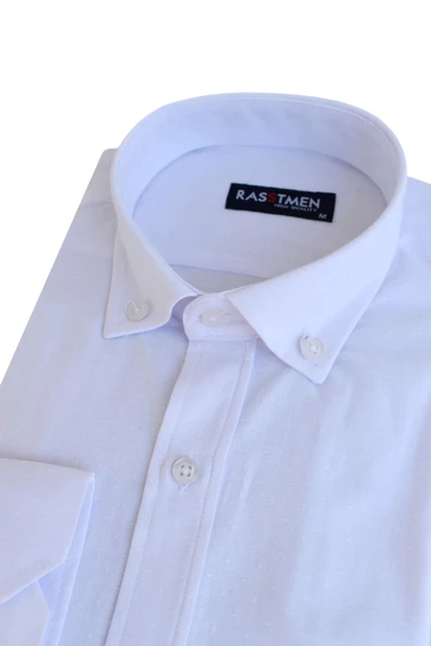 Erkek Kılasik Armürlü Uzun Kol Gömlek BGL-ST02202 - Resim 7