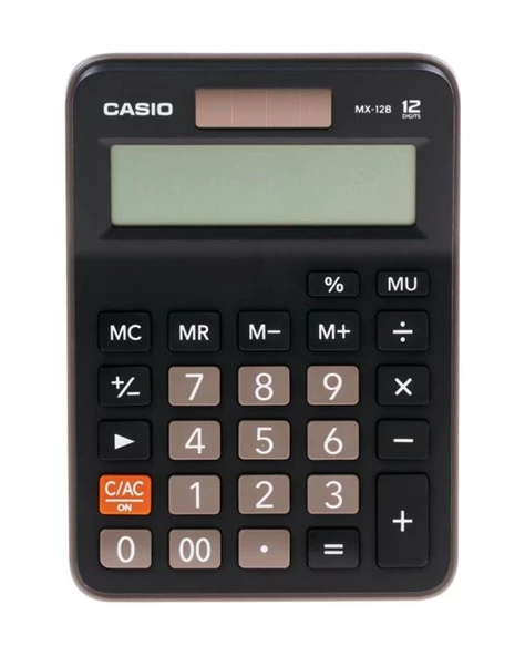 Casio MX-12B 12 Hane Masa Üstü Hesap Makinesi - 2