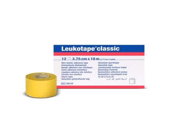 Leukotape Classic Bsn 3,75cm x 10m Sarı 1 Adet - 3