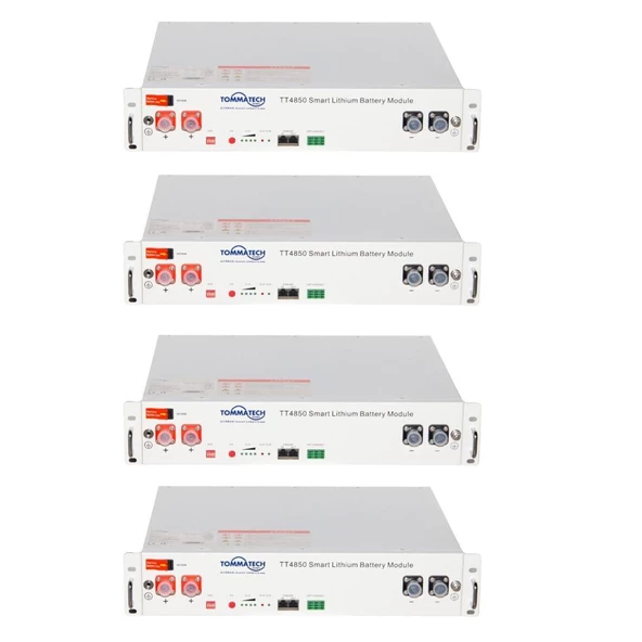 Güneş Enerjisi Solar Paketi 5.6kva İnverter 550 watt Güneş Paneli 48V 50 Amper Lityum Akü - Resim 7