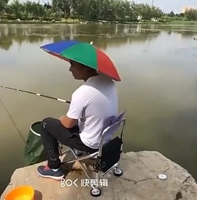 Gökkuşağı Kafa Şemsiyesi Güneş Şemsiyesi Gökkuşağı Standart - 2