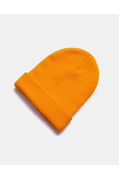 Lacivert Bere  Turuncu Tek Ebat - Resim 3