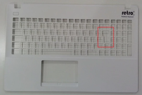 Asus 90NB0342-R30240 Üst Kasa Beyaz