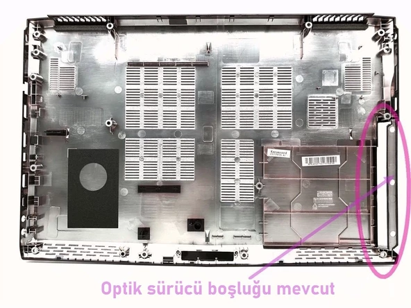 MSI GE62 2QC-663TR Apache Alt Kasa